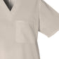Unisex 3-Pocket V-Neck Top - 4876 - Khaki