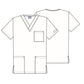 Unisex 3-Pocket V-Neck Top - 4876 - Khaki