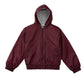 Children's Unisex Zip Front Bomber Jacket - 53402 - Burgundy