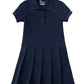 Girls' Pique Polo Dress for Youth - 54122 - Dark Navy