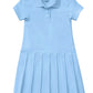 Girls' Pique Polo Dress for Youth - 54122 - Light Blue