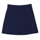 Girls' Stretch Double Pleated Scooter - 55271A - Dark Navy