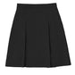 Junior Girls' Longer Length Kick Pleat Skirt - 55794 - Black
