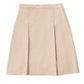 Junior Girls' Longer Length Kick Pleat Skirt - 55794 - Khaki
