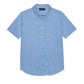 Junior Girls' Short Sleeve Oxford Shirt - 57424 - Light Blue