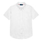Junior Girls' Short Sleeve Oxford Shirt - 57424 - White