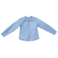 Girls' Long Sleeve Peter Pan Blouse - 57882 - Light Blue
