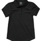 Girls' Short Sleeve Moisture Wicking Polo - 58632 - SS Black