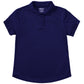 Girls' Short Sleeve Moisture Wicking Polo - 58632 - SS Navy