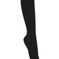 Girls/Junior Girls' Opaque Knee Hi Socks 3 PK - 5HF101 - Black