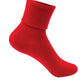 Girls/Junior Triple Roll Socks 3-PK - 5HF111 - Red