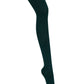 Junior Girls' Flat Tights Single Pack - 5HF202 - Hunter Green