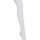 Junior Girls' Flat Tights Single Pack - 5HF202 - White