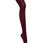 Junior Girls' Cable Knit Tights - 5HF302 - Burgundy