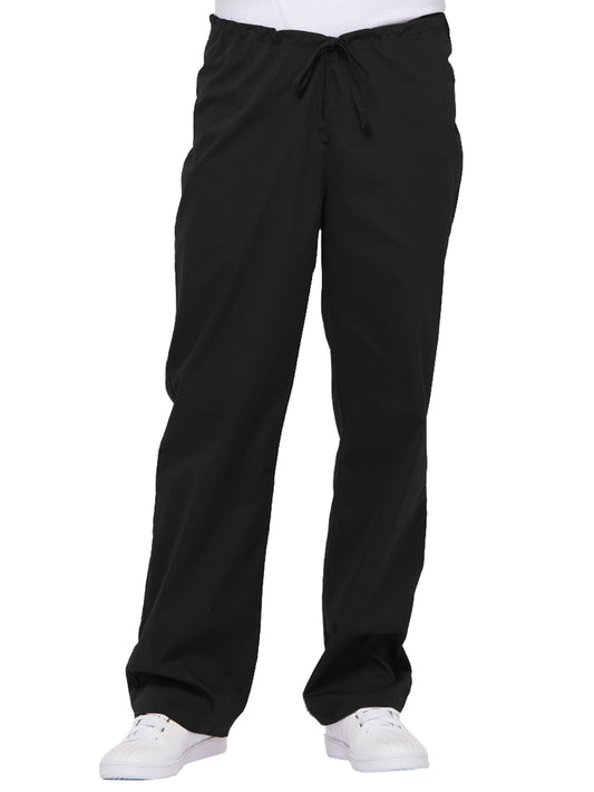 Unisex 1-Pocket Drawstring Pant - 83006 - Black