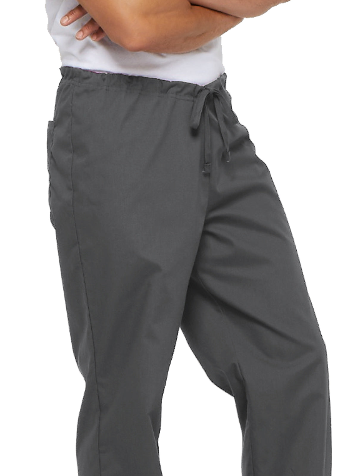 Unisex 1-Pocket Drawstring Pant - 83006 - Pewter