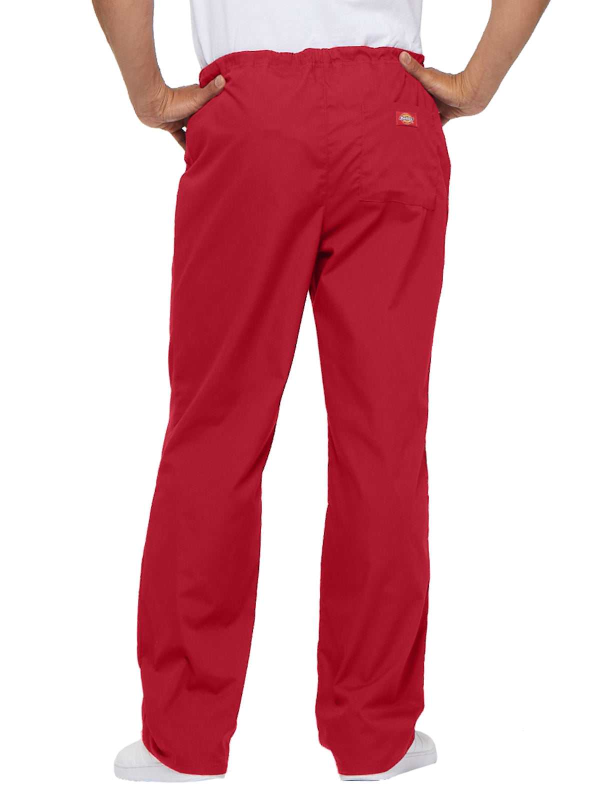 Unisex 1-Pocket Drawstring Pant - 83006 - Red