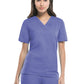 Unisex 1-Pocket Tuckable V-Neck Top - 83706 - Ciel