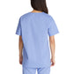 Unisex 1-Pocket Tuckable V-Neck Top - 83706 - Ciel