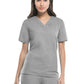 Unisex 1-Pocket Tuckable V-Neck Top - 83706 - Grey
