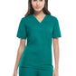 Unisex 1-Pocket Tuckable V-Neck Top - 83706 - Teal Blue