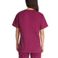 Unisex 1-Pocket Tuckable V-Neck Top - 83706 - Wine