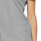 Women's 6-Pocket V-Neck Top - 85906 - Grey