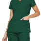 Women's 6-Pocket V-Neck Top - 85906 - Hunter