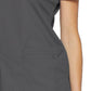 Women's 6-Pocket V-Neck Top - 85906 - Pewter