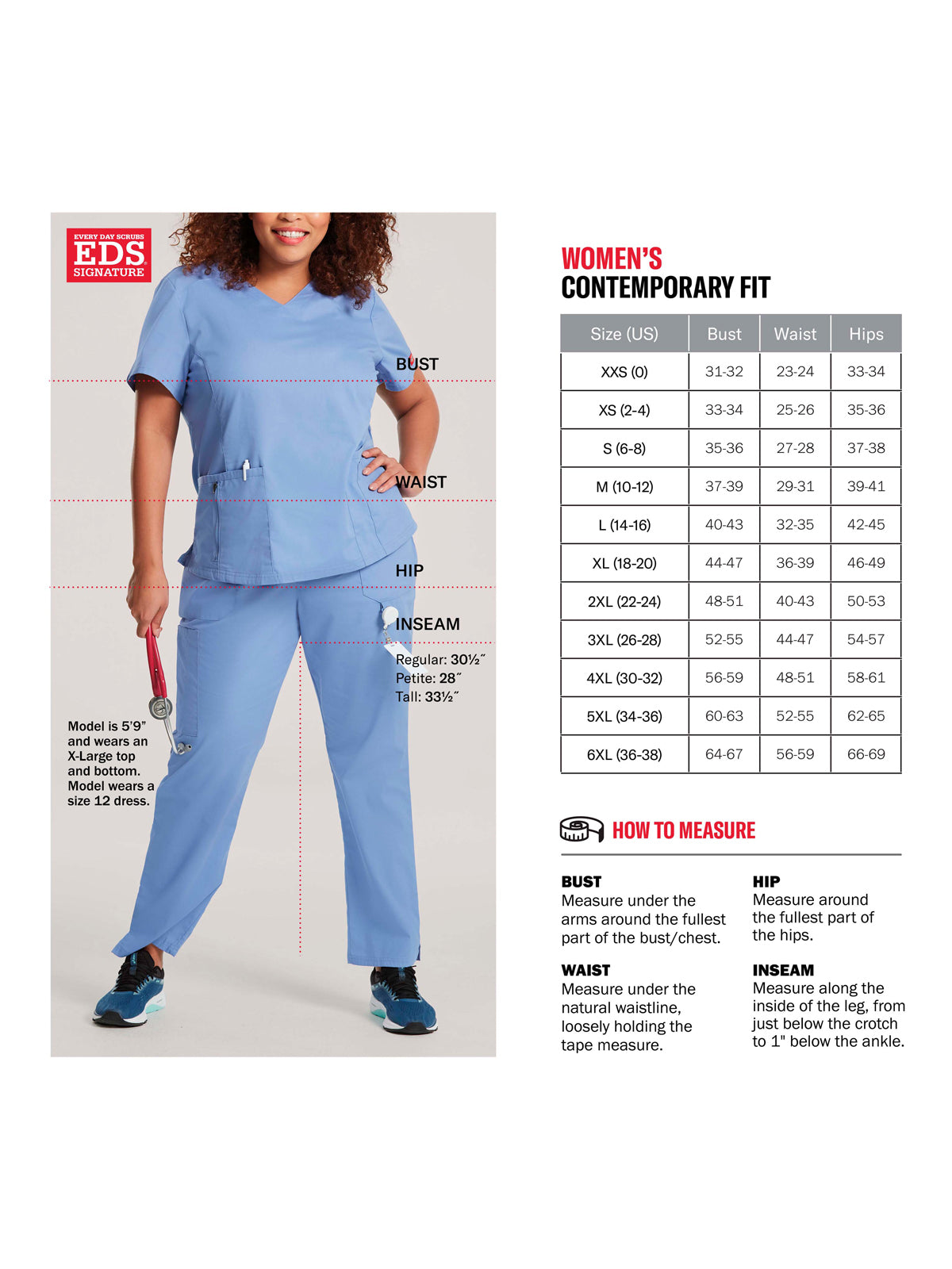 Women's 6-Pocket V-Neck Top - 85906 - Royal