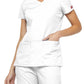 Women's 6-Pocket V-Neck Top - 85906 - White