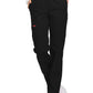 Women's Natural Rise Tapered Leg Pull-On Pant - 86106 - Black