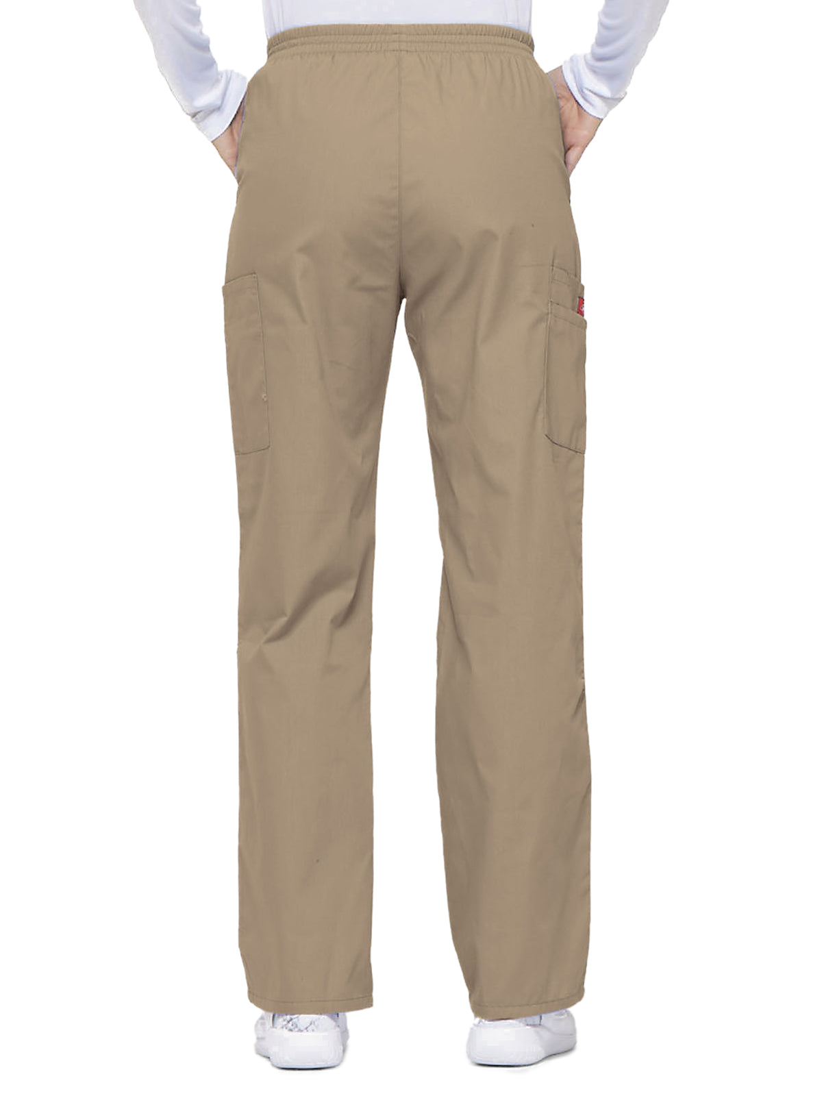 Women's Natural Rise Tapered Leg Pull-On Pant - 86106 - Dark Khaki
