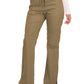 Women's Mid Rise Drawstring Cargo Pant - 86206 - Dark Khaki