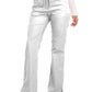 Women's Mid Rise Drawstring Cargo Pant - 86206 - White