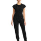 Women's 5-Pocket Jogger Pant - CK033 - Black