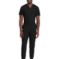 Men's 5-Pocket Jogger Pant - CK034 - Black