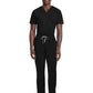 Men's 5-Pocket Straight Leg Pant - CK036 - Black