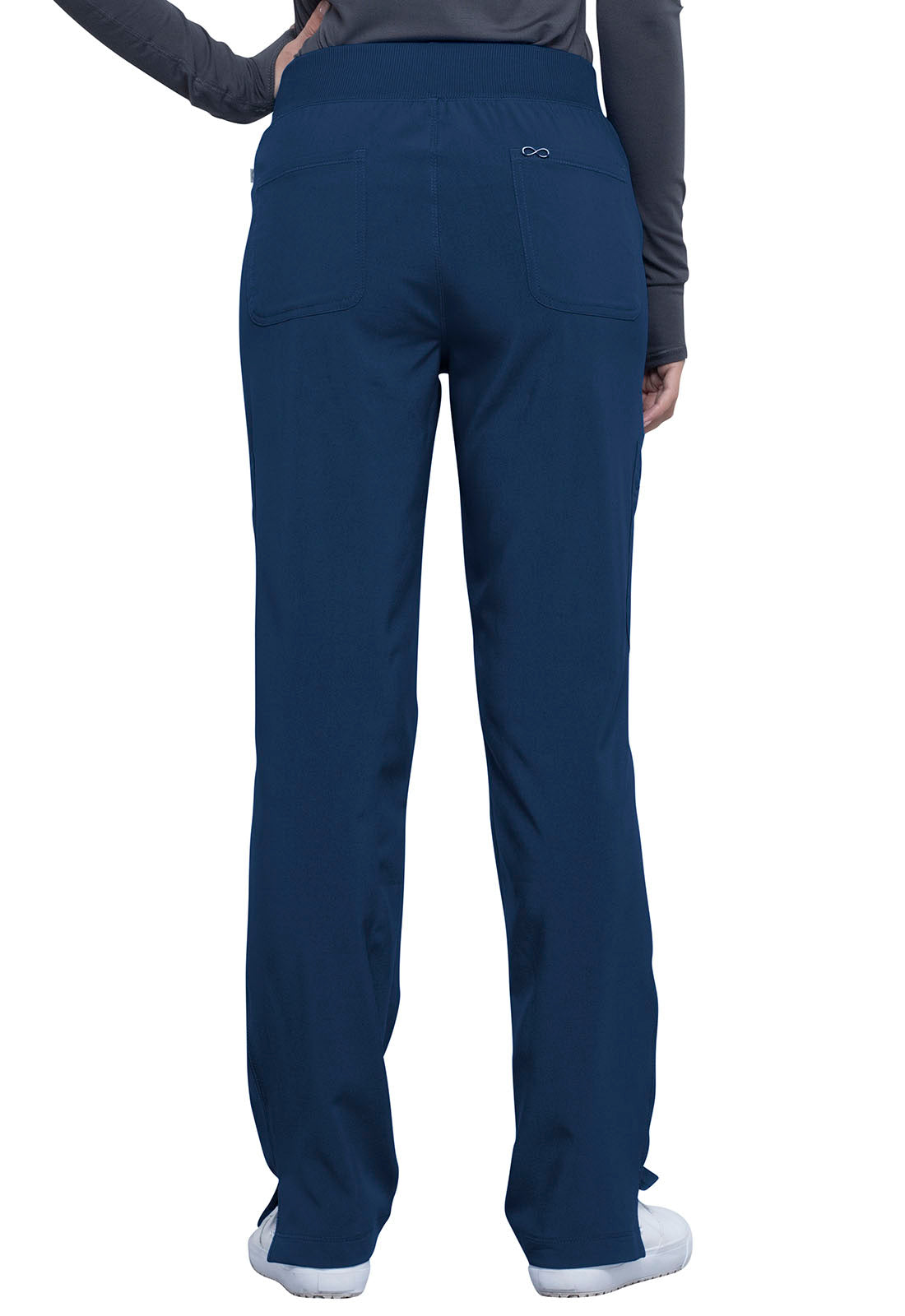 Women's Mid Rise Tapered Leg Pant - CK065A - Navy