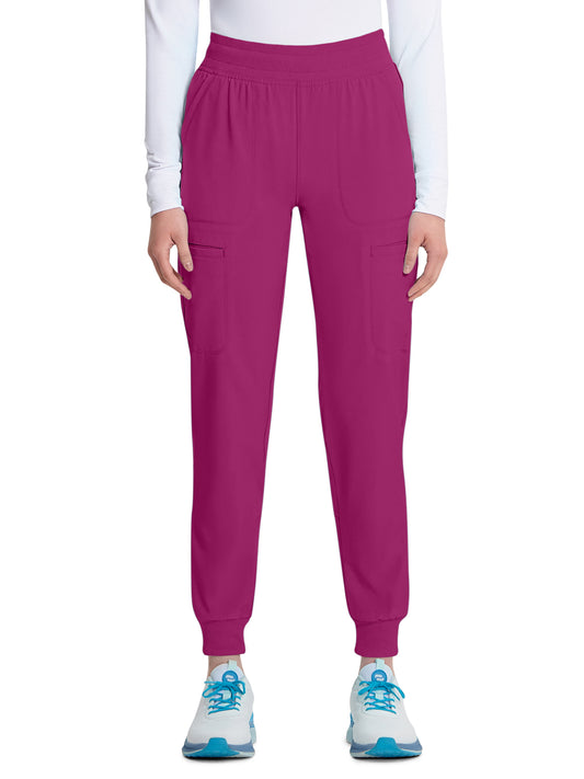 Women's Mid Rise Jogger - CK080A - Future Fuchsia
