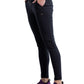 Women's 5 Pocket Tapered Leg Pant - CK095 - Black