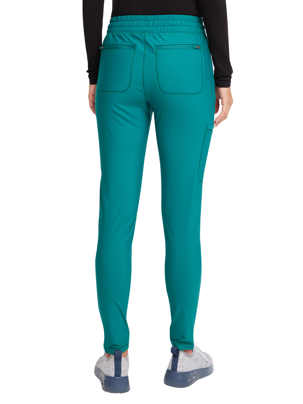 Women's 5 Pocket Tapered Leg Pant - CK095 - Hunter Green