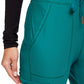 Women's 5 Pocket Tapered Leg Pant - CK095 - Hunter Green