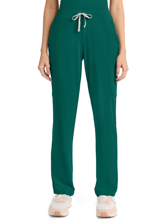 Women's 5-Pocket Straight Leg Pant - CK096 - Hunter