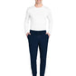 Men's 4-Pocket Mid Rise Jogger Pant - CK112 - Navy