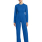Women's 3-Pocket Wide Leg Pant - CK162 - Royal
