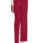 Unisex 3-Pocket Mid Rise Drawstring Pant - CK280A - Red
