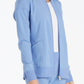 Women's 2 Pocket Zip Front Jacket - CK303 - Ciel Blue