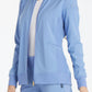 Women's 2 Pocket Zip Front Jacket - CK303 - Ciel Blue