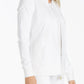Women's 2 Pocket Zip Front Jacket - CK303 - White